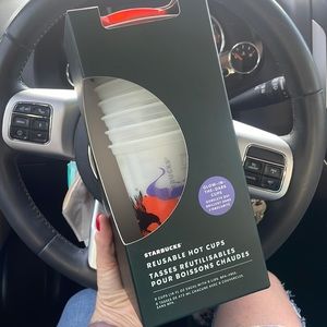 Starbucks Halloween Reusable Hot Cups **GLOW IN THE DARK**